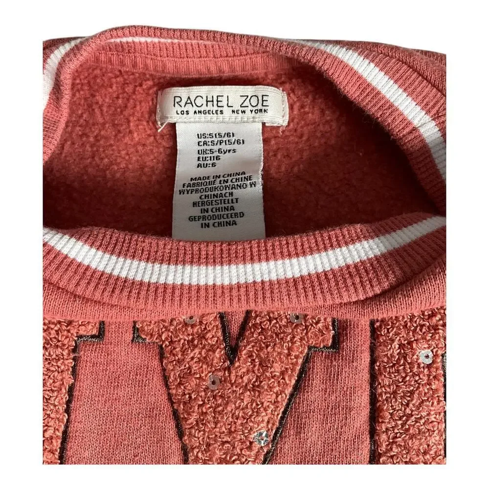 Rachel Zoe New York 3 Piece Matching Set Size 5/6 Sweater Skirt & Small Backpack